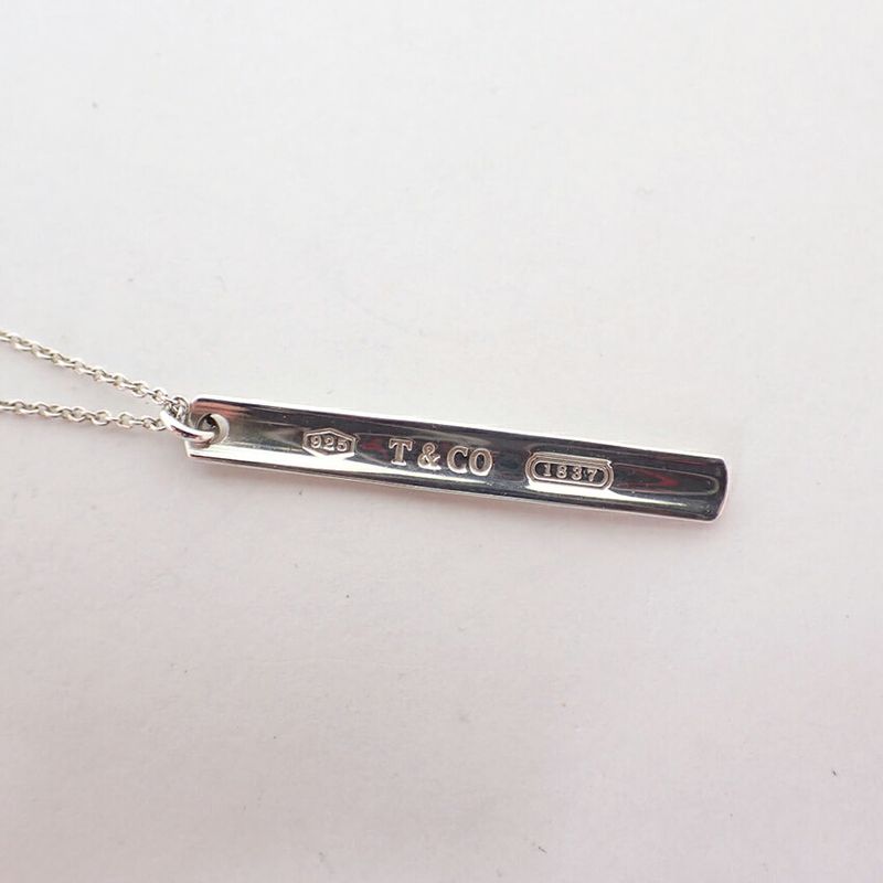Tiffany & Co Bar Pendant Necklace