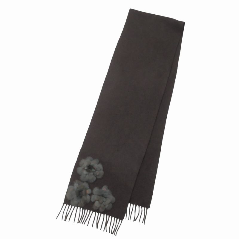 Fendi Scarf Fringe Shawl