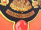 Hermes Scarf Carre 90 Multicolor Silk Caty Ancient Egyptian Scarab