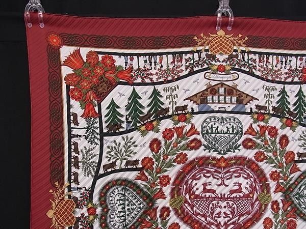Hermes Pliss Scarf Carre Plisse Multicolor Silk Decoupages Paper