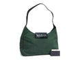 Prada Shoulder Bag Green Black Tessuto