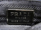 Prada Shoulder Bag Green Black Tessuto
