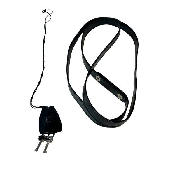 Loewe Anagram Envelope Leather Black — view 5