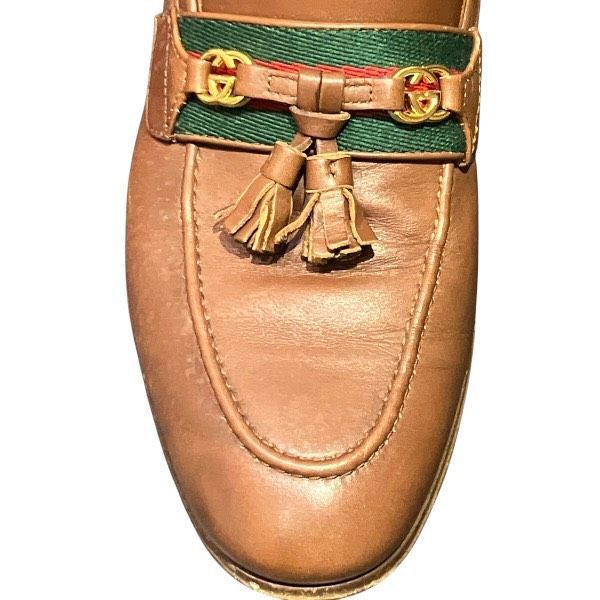 Gucci Sherry Loafer Leather Brown — view 5