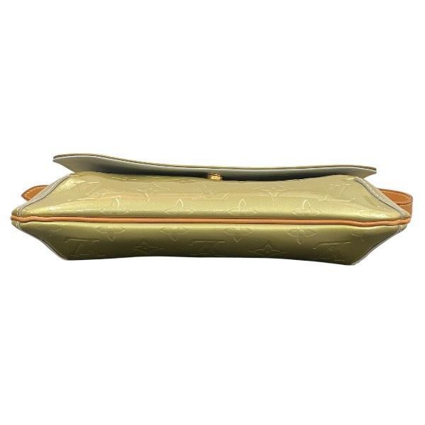 Louis Vuitton Monogram Vernis Thompson Street Shoulder Bag Lime Yellow — view 3