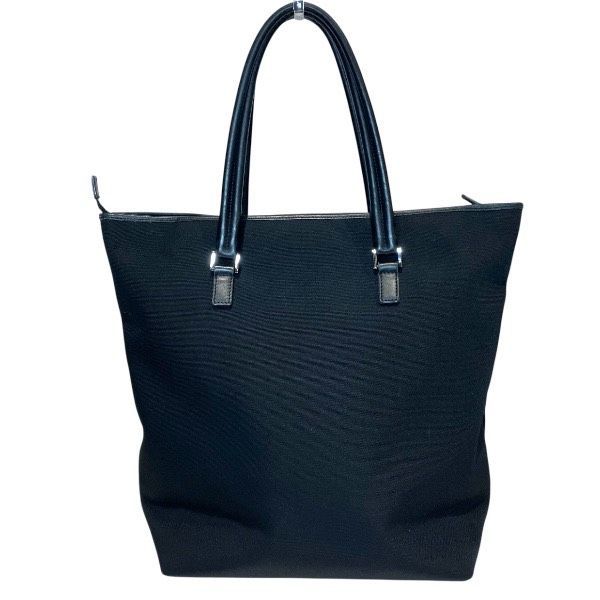 Gucci GG Supreme Nylon Leather Tote — view 2