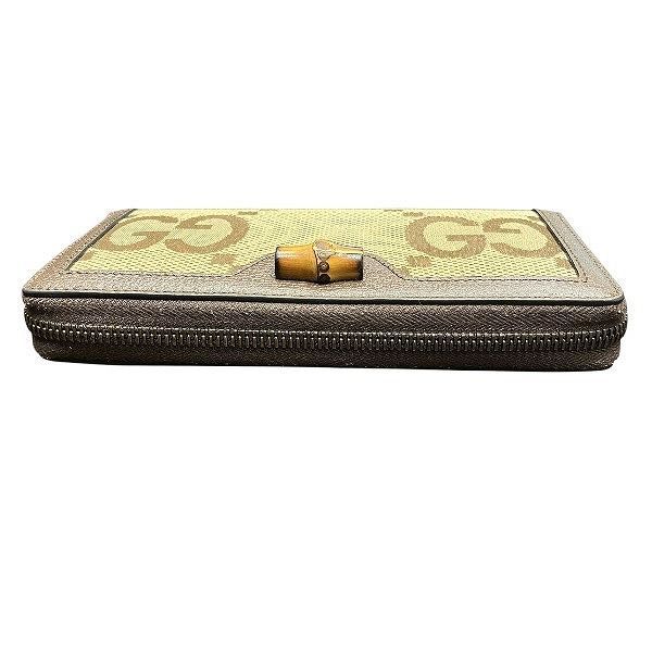 Gucci GG Campus Bamboo Zip Around Wallet — view 9