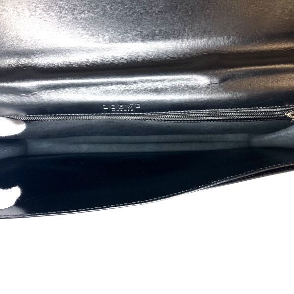 Loewe Anagram Envelope Leather Black — view 9
