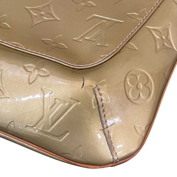 Louis Vuitton Monogram Vernis Thompson Street Shoulder Bag Lime Yellow — view 9
