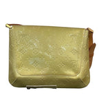 Louis Vuitton Monogram Vernis Thompson Street Shoulder Bag Lime Yellow — view 2
