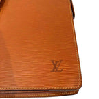 Louis Vuitton Epi Serviette Fermoir Bag Handbag Business Cipango — view 8