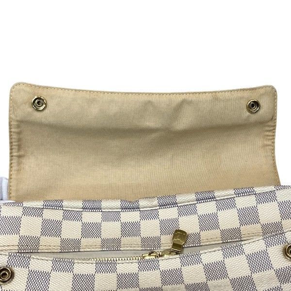 Louis Vuitton Damier Azur Naviglio Shoulder Bag — view 8