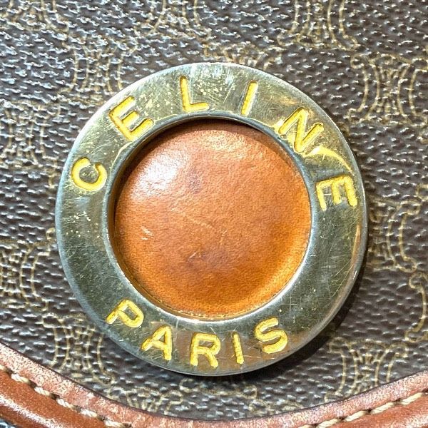 Celine Macadam Pattern Shoulder Bag — view 6