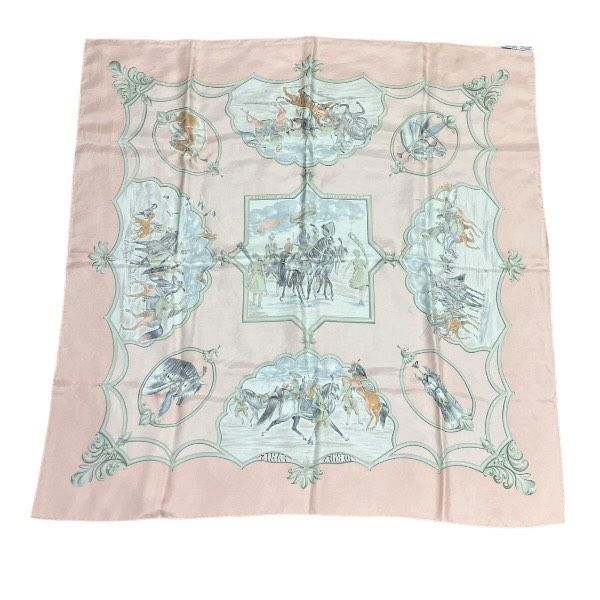 Hermes Carre 90 les Chevaux Des Moghols Mughal Dynasty Horse — view 2