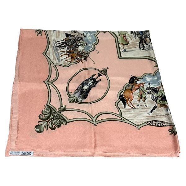 Hermes Carre 90 les Chevaux Des Moghols Mughal Dynasty Horse — view 9