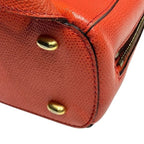 Celine Vintage Leather Backpack Salmon Pink — view 7