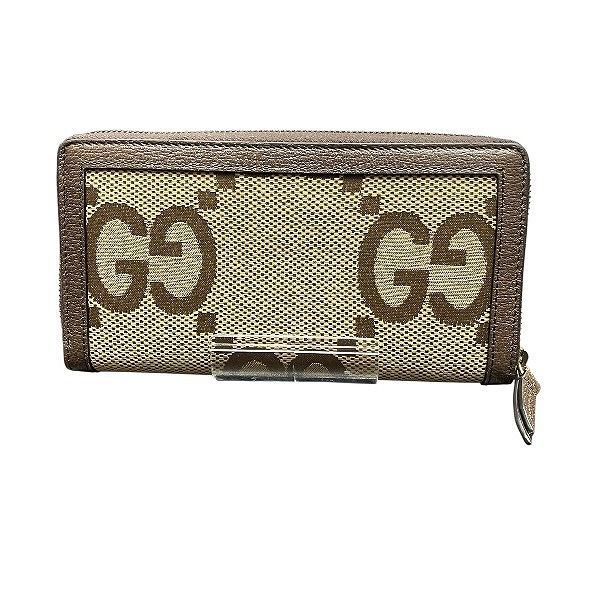 Gucci GG Campus Bamboo Zip Around Wallet — view 2