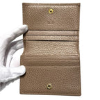 Gucci GG Marmont Beige Leather Bifold Wallet — view 3