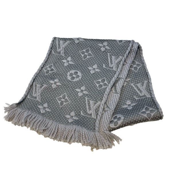 Louis Vuitton Logomania Scarf Silk Wool — view 2