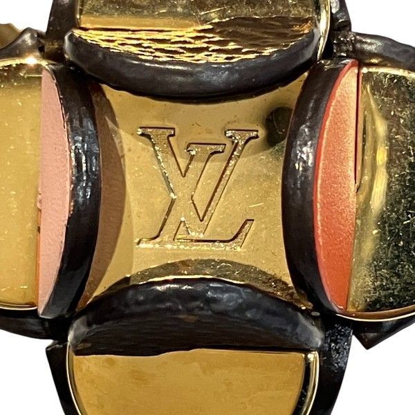 Louis Vuitton Monogram Porte Cles Flower Ring Key Maruki — view 4