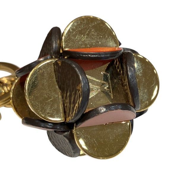 Louis Vuitton Monogram Porte Cles Flower Ring Key Maruki — view 7
