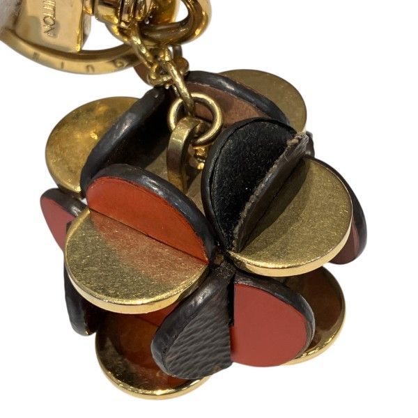 Louis Vuitton Monogram Porte Cles Flower Ring Key Maruki — view 8