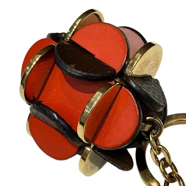 Louis Vuitton Monogram Porte Cles Flower Ring Key Maruki — view 9