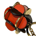 Louis Vuitton Monogram Porte Cles Flower Ring Key Maruki — view 9