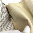 Louis Vuitton Damier Azur Naviglio Shoulder Bag — view 9