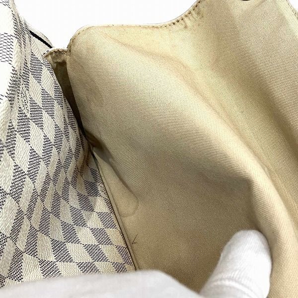 Louis Vuitton Damier Azur Naviglio Shoulder Bag — view 9