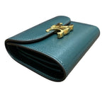 Celine Triomphe Small Flap Compact Wallet Trifold — view 9