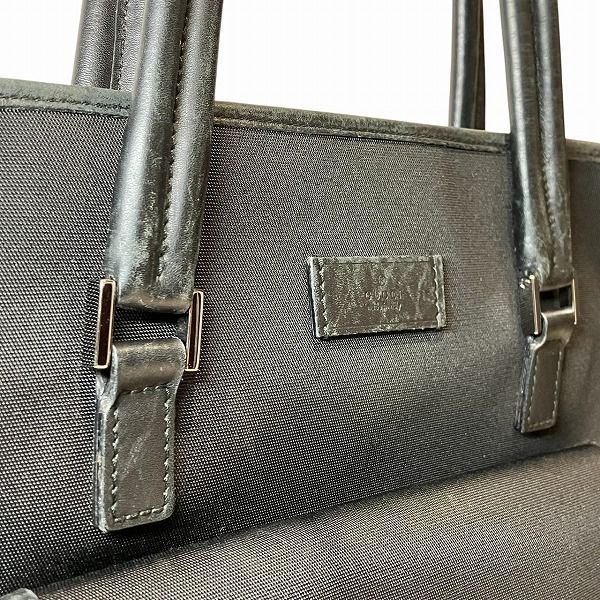 Gucci GG Supreme Nylon Leather Tote — view 6