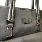 Gucci GG Supreme Nylon Leather Tote — view 6