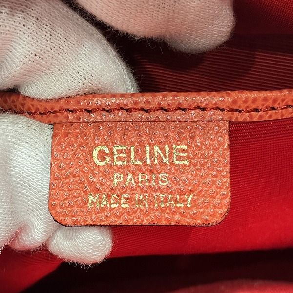 Celine Vintage Leather Backpack Salmon Pink — view 4