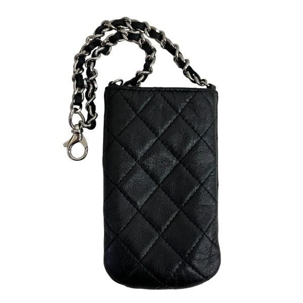 Chanel CC Logo Chain Phone Case Pouch — view 2