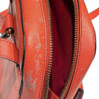 Celine Vintage Leather Backpack Salmon Pink — view 6