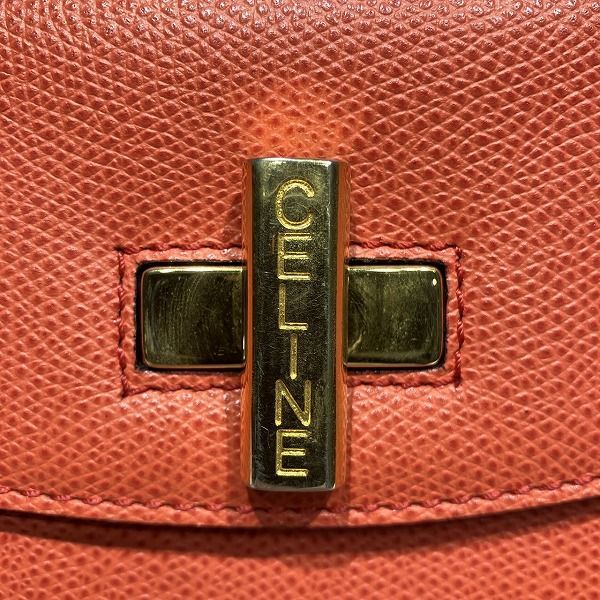 Celine Vintage Leather Backpack Salmon Pink — view 8