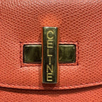 Celine Vintage Leather Backpack Salmon Pink — view 8