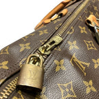 Louis Vuitton Monogram Keepall 55 Boston Bag — view 8