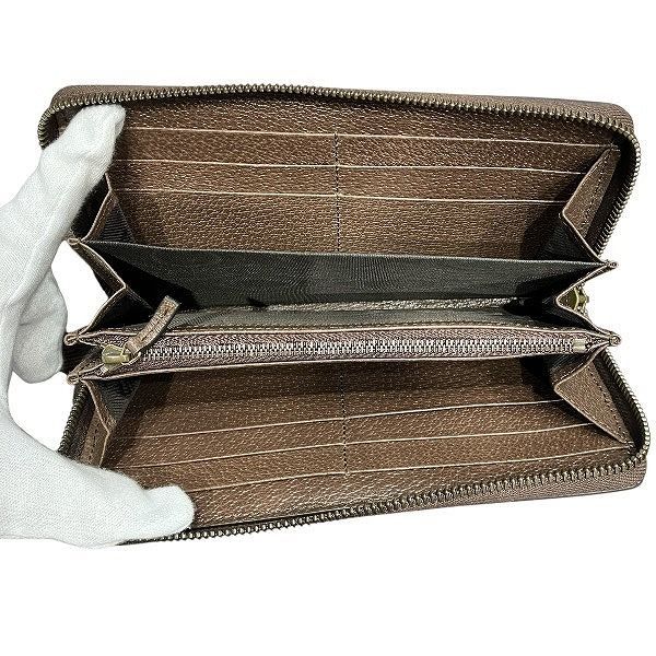 Gucci GG Campus Bamboo Zip Around Wallet — view 3
