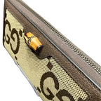 Gucci GG Campus Bamboo Zip Around Wallet — view 7