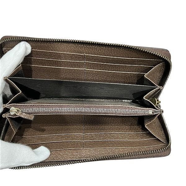 Gucci GG Campus Bamboo Zip Around Wallet — view 3