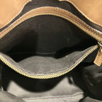 Gucci GG Canvas Leather Tote Shoulder Bag — view 7