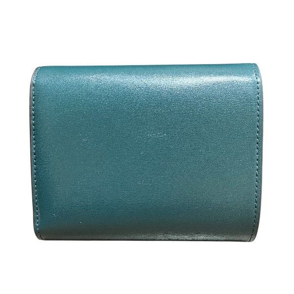 Celine Triomphe Small Flap Compact Wallet Trifold — view 2