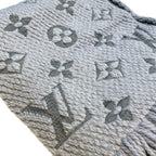 Louis Vuitton Logomania Scarf Silk Wool — view 5