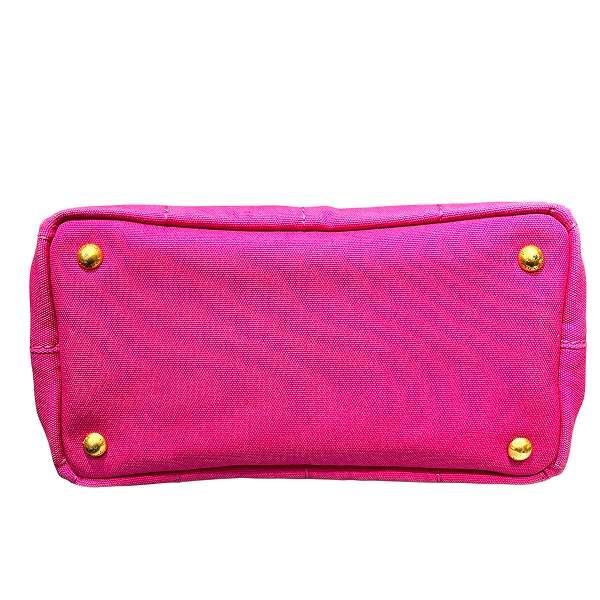 Prada Canapa Pink Canvas Tote — view 3