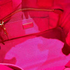 Prada Canapa Pink Canvas Tote — view 6