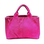 Prada Canapa Pink Canvas Tote — view 2