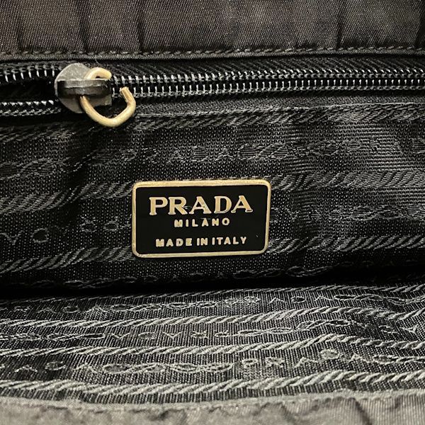 Prada Tessuto Nylon Chain Shoulder Bag — view 4