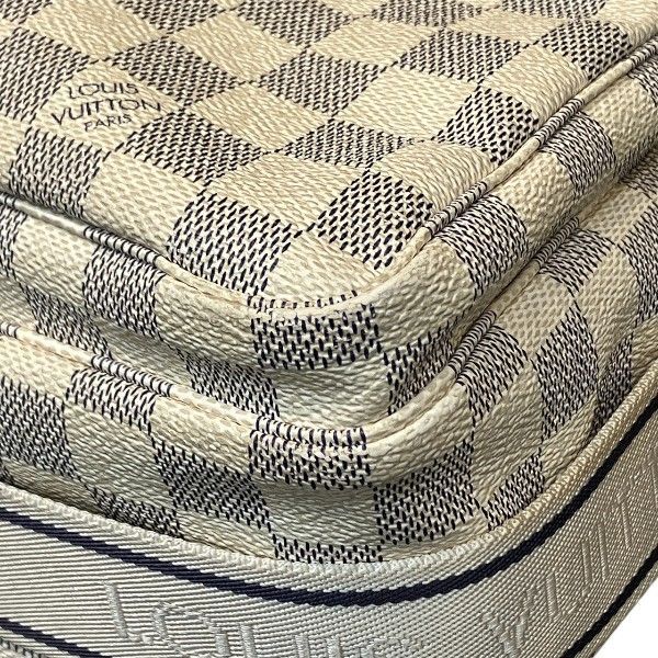 Louis Vuitton Damier Azur Naviglio Shoulder Bag — view 7